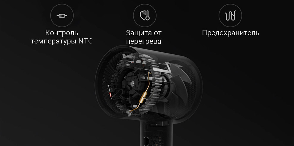 Фен для волос Xiaomi Mijia H300 Anion